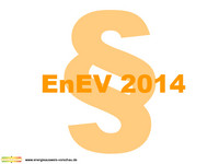EnEV2014 - die neue Energieeinsparverordnung